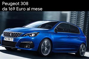 Nuova Peugeot 308 con finanziamento i-Move da 169 Euro al mese da Spazio a Torino