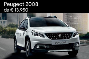 Nuovo SUV Peugeot 2008 da 13.950 Euro da Spazio a Torino
