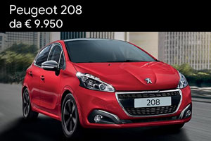 Peugeot 208 tua da 9.950 Euro da Spazio a Torino