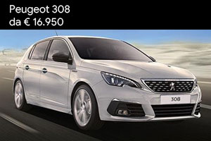 Gamma Peugeot 308 da 16.950 Euro da Spazio a Torino