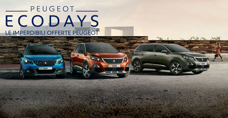 Gamma SUV Peugeot con Ecobonus fino a 6.000 Euro da Spazio a Torino