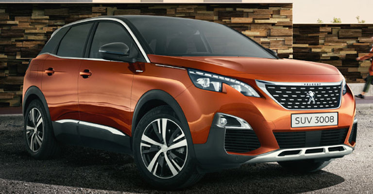 Gamma Peugeot 3008 da 249 Euro al mese da Spazio a Torino